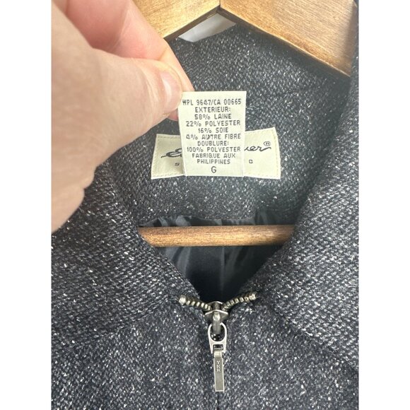 Eddie Bauer Womens Wool Blend Zip Jacket Size L - Picture 5 of 10